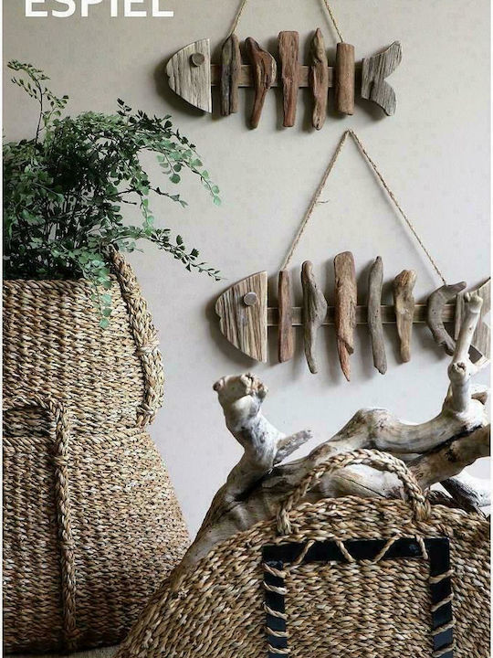 Wicker Decorative Baskets Set 3pcs Espiel