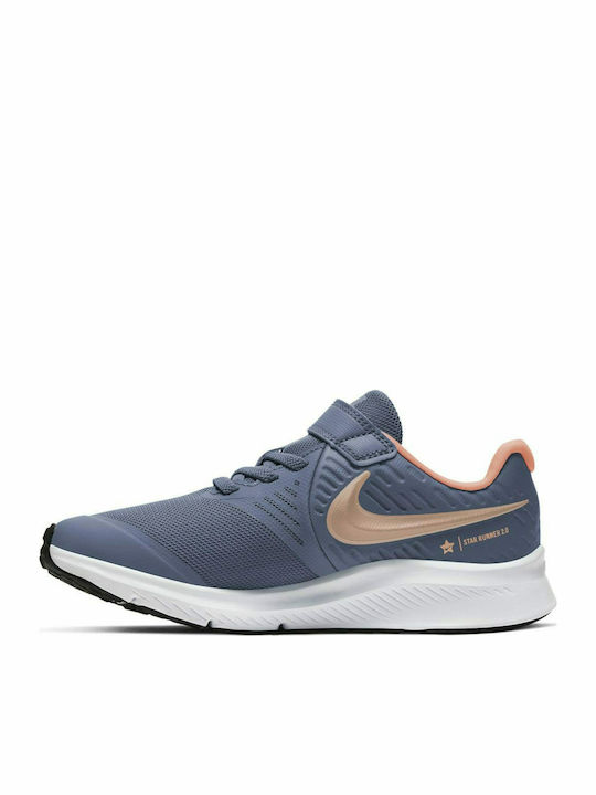 Stern Läufer Star Runner 2 Kinder Sportschuhe Laufen mit Bügel- und Schleifenverschluss Hellblau