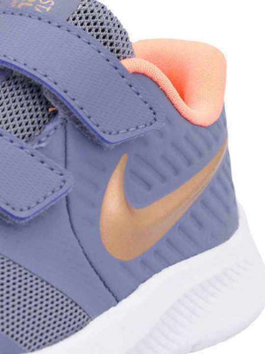 Star Runner Star Runner 2 Kids Sports Shoes Running with Hoop & Loop Closure World Indigo / Metallic Red Bronze