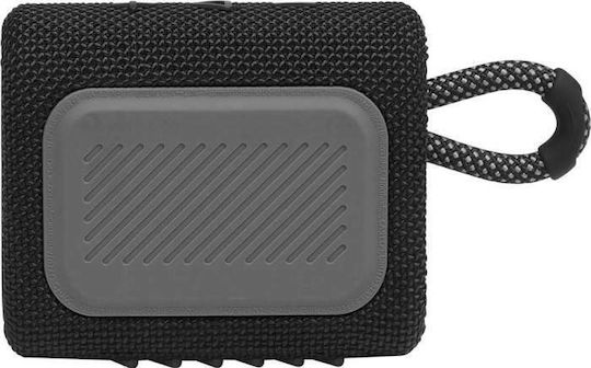 JBL Go 3 Waterproof Bluetooth Speaker 4.2W with Battery Life up to 5 hours Black