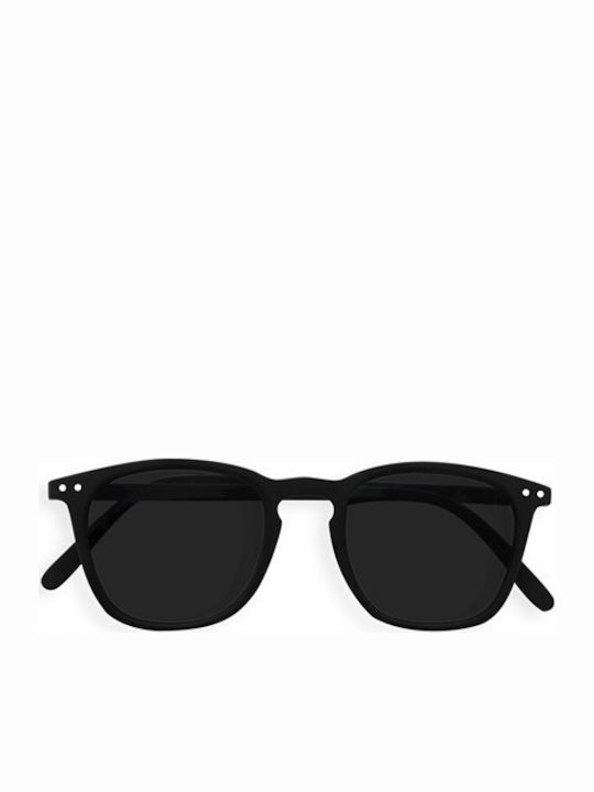 Izipizi E Sun Women's Sunglasses with Black Plastic Frame and Black Lens