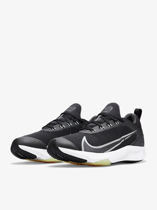 Air Zoom Speed Kids Sports Shoes Running with Laces Black