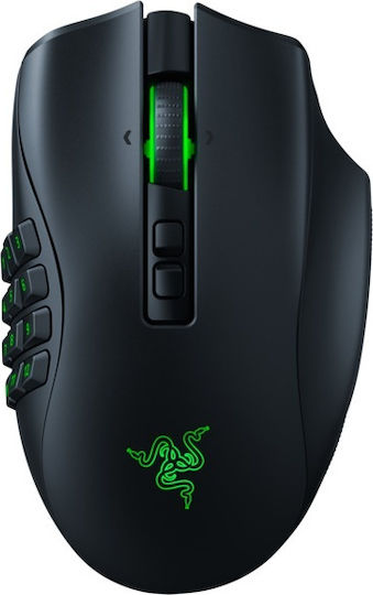 Razer Naga Pro Безжична RGB Геймърска Мишка 20000 DPI Черен
