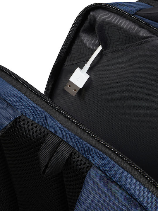 Samsonite Mysight Τσάντα Πλάτης για Laptop 14.1" με Θύρα USB σε Μπλε χρώμα