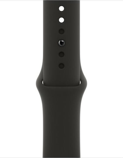Apple Watch Series 6 Cellular Stainless Steel 40mm Waterproof with eSIM and Heart Rate Monitor (Black)