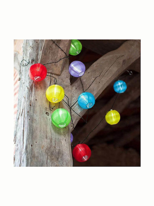 Timeless Tools Outdoor Light String 2.1m LED with 10 Bulbs