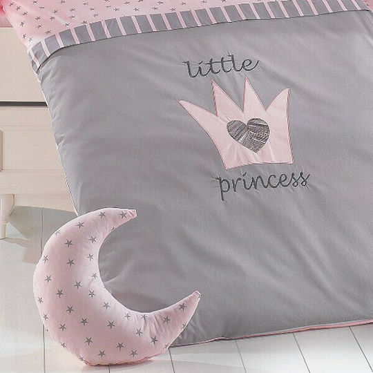 abo Σет За Количка Little Princess Розов 9бр