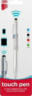Ico Kameleon Touch Stift Kugelschreiber 0.8mm mit Mehrfarbig Tinte