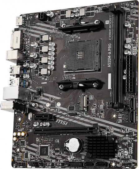 MSI A520M-A PRO Placă de bază Micro ATX cu AMD AM4 Socket