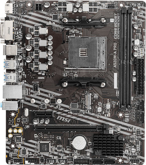 MSI A520M-A PRO Placă de bază Micro ATX cu AMD AM4 Socket