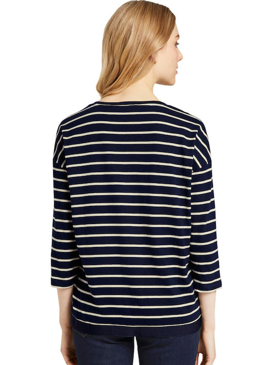 Tom Tailor Bluse Marineblau 1021599-24830