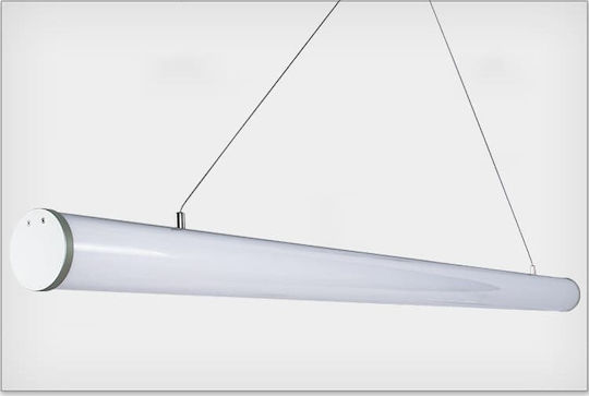 Atman Palermo LED Γραμμικό Φωτιστικό Οροφής 36W Ψυχρό Λευκό IP20 Μ120xY120εκ.