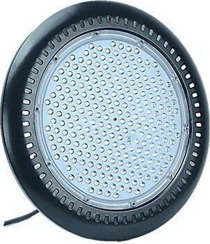 Atman Commercial Bell Light 100W Cool White 12500lm with Built-in LED Black Ø32xH3cm