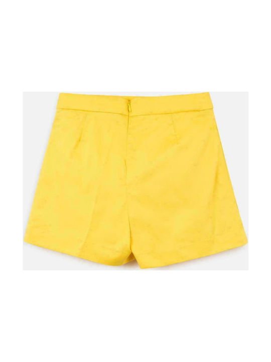 Mayoral Kids Shorts/Bermuda Fabric Yellow