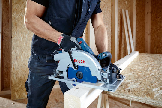 Bosch GKS 18V-68 GC Δισκοπρίονο Brushless 18V Solo με Σύστημα Αναρρόφησης