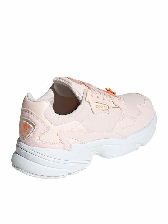 Falcon Chunky Sneakers Pink Tint / Signal Orange