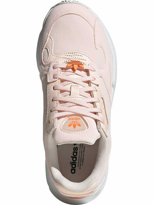 Falcon Chunky Sneakers Pink Tint / Signal Orange