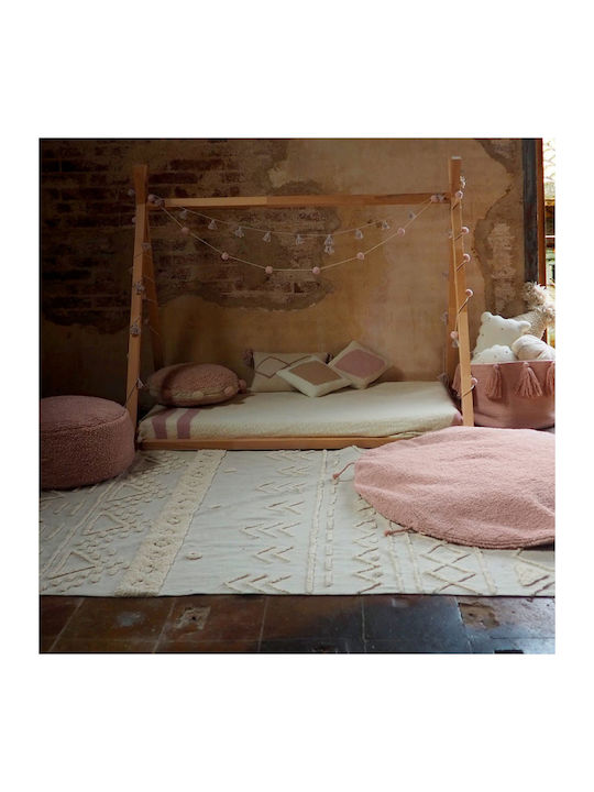 Bean Bag Chair Bolster Waterproof Lou Vintage Nude 120x120x10cm