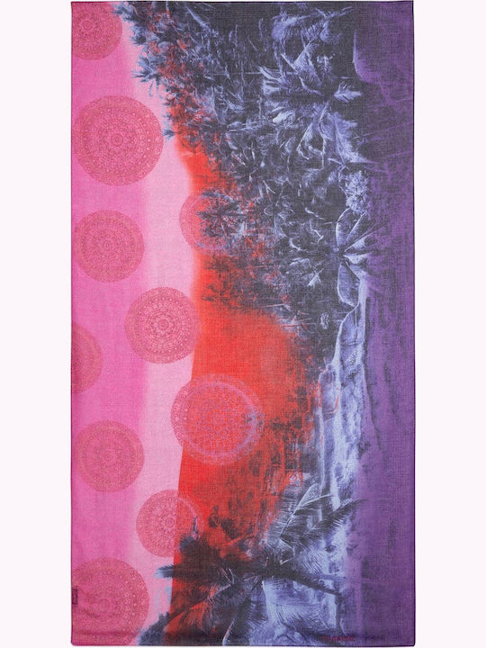 Desigual Women's Purple Scarf
