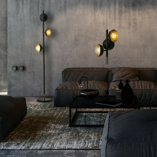 Hatzipantos Stores Floor Lamp H140cm. Black Hatzipantos Stores Floor Lamp H140cm. Black