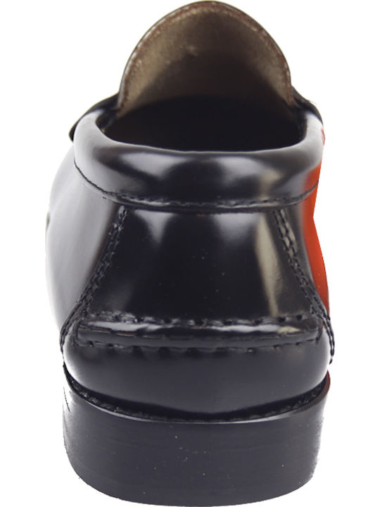 Δερμάτινα Ανδρικά Loafers σε Μαύρο Χρώμα