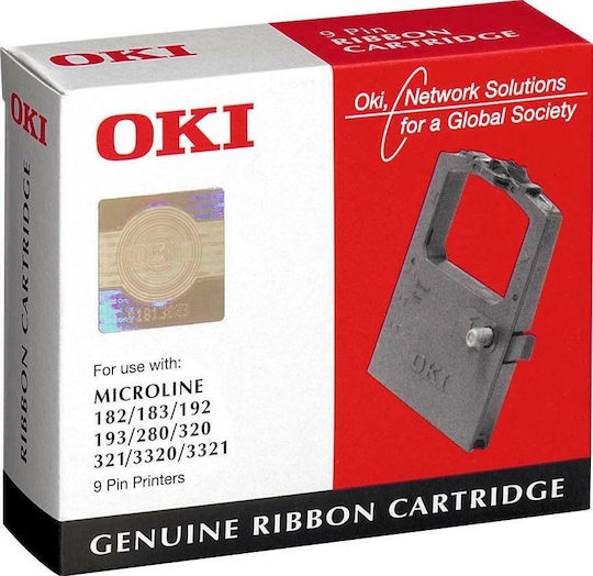 OKI Original Ribbon for Microline 182/183/192/193/280/320/321/3320/3321 (09002303)