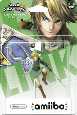 Nintendo Amiibo Super Smash Bros Link No.5 Character Figure for WiiU