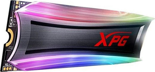 Adata XPG Spectrix S40G RGB SSD 1TB M.2 Type with PCI Express 3.0 Communication Protocol and Heatsink PH-AS40G-1TT-C