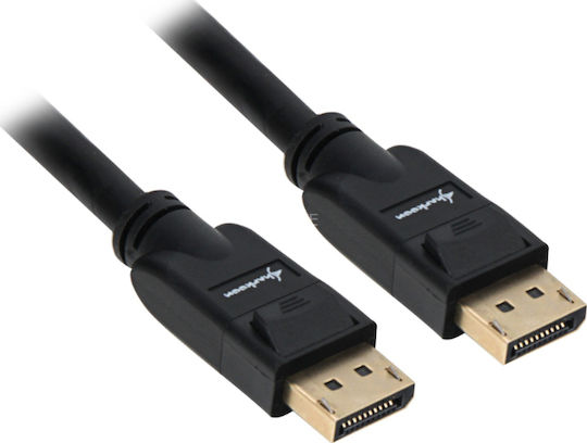 Sharkoon Cable DisplayPort male - DisplayPort male 5m Black ()