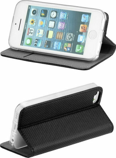Forcell Smart Magnet Wallet Δερματίνης Μαύρο (Huawei Y5p)
