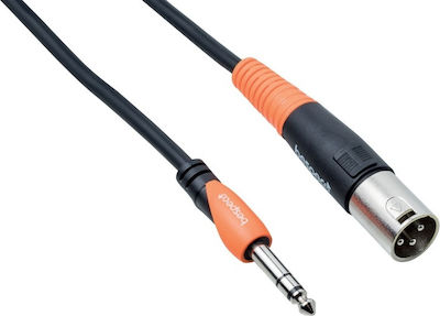 Bespeco SLSM450 XLR male to 6.3mm male 4.5m Cable (SLSM450)