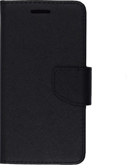 Fancy Wallet Δερματίνης Μαύρο (Huawei P30 Pro)
