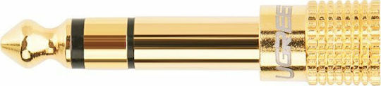 Ugreen Converter 6.3mm male to 3.5mm female Gold 1pcs 20503