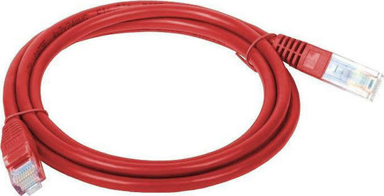 A-LAN U/UTP Cat.5e Netzwerkkabel Ethernet 0.5m Rotes