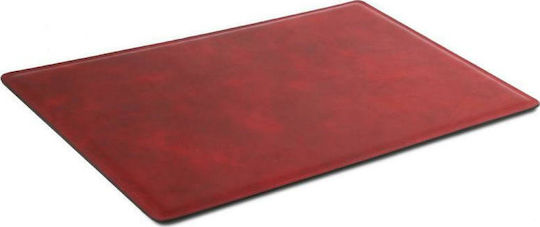 Tuscany Leather Σουμέν Μονό Δερμάτινο Κόκκινο 55x40cm