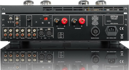 Octave V 70 Class A Λαμπάτος Ολοκληρωμένος Ενισχυτής Hi-Fi Stereo 70W/4Ω Μαύρος