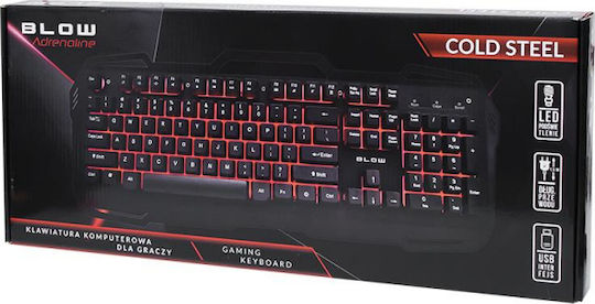 Blow Adrenaline Gaming-Tastatur mit Beleuchteten Tasten Englisch (UK)