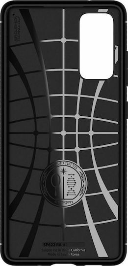 Spigen Rugged Armor Back Cover Σιλικόνης 2mm Μαύρο (Galaxy S20 FE)