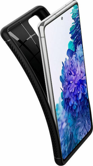 Spigen Rugged Armor Back Cover Σιλικόνης 2mm Μαύρο (Galaxy S20 FE)
