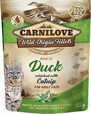 Carnilove Pouches Wet Food for Adult Cats in Pouches with Pork Grain-Free 85gr