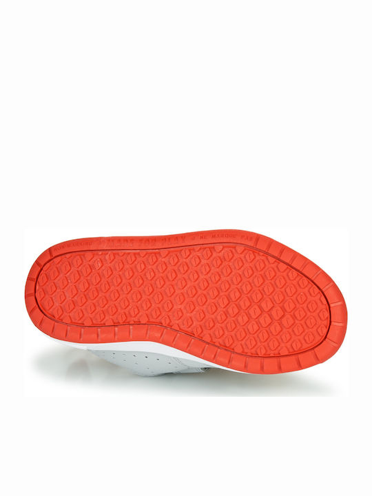 Pico 5 Kids Sneakers with Scratch Lt Smoke Grey / University Red