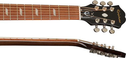 Epiphone Semi-Acoustic Guitar Lil' Tex Travel Burst