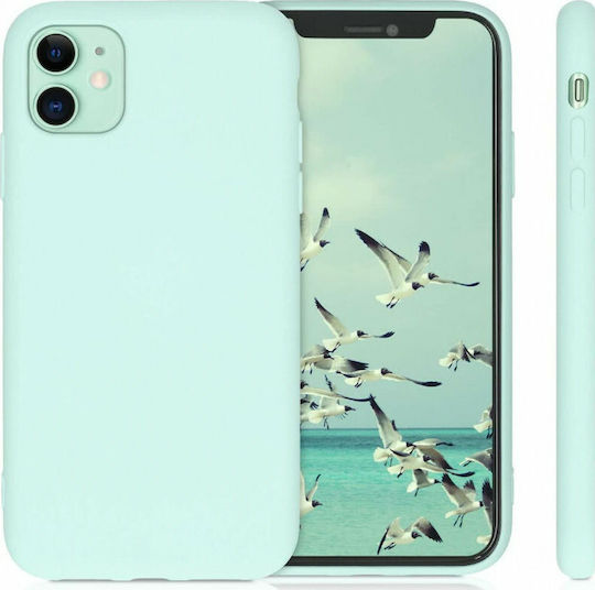 KWmobile Rubberized TPU Задна корица Силикон Зелен (iPhone 11)
