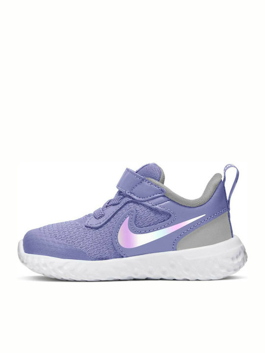 Revolution 5 TDV Αθλητικά Παιδικά Παπούτσια Running με Σκρατς Λιλά
