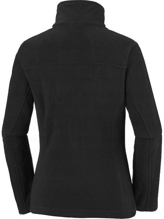 Fast Trek II Fleece Γυναικεία Ζακέτα με Φερμουάρ σε Μαύρο Χρώμα