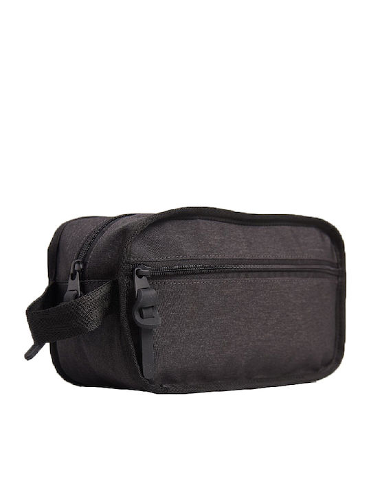 Superdry Toiletry Bag in Black color 23cm