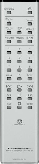 Luxman D-10X Hi-Fi CD Плейър Сребрист