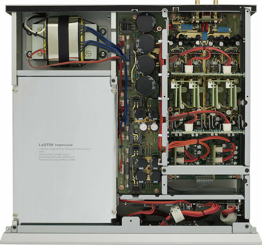 Luxman D-10X Hi-Fi CD Плейър Сребрист