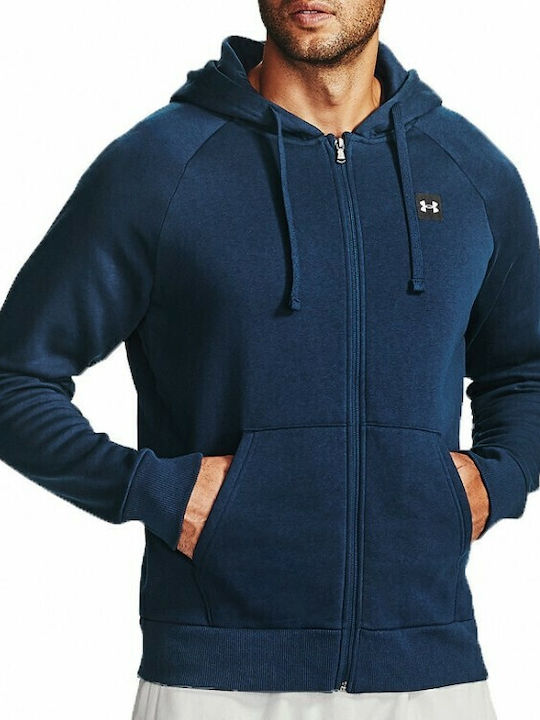 Rival Cardigan With Hood Navy