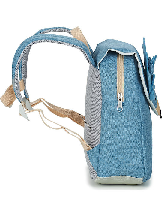 Samsonite Happy Sammies Ciel School Bag Backpack Kindergarten Light Blue